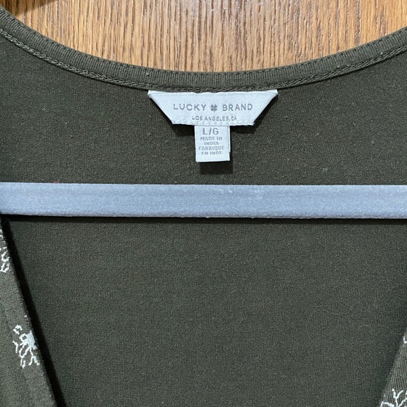 Lucky Brand faux wrap dress - Picture 2 of 6